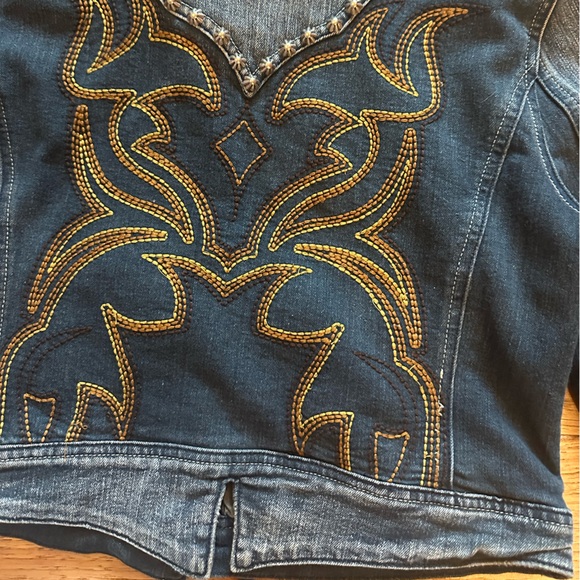 Double D Ranch Blue Jean Jacket - Picture 3 of 5